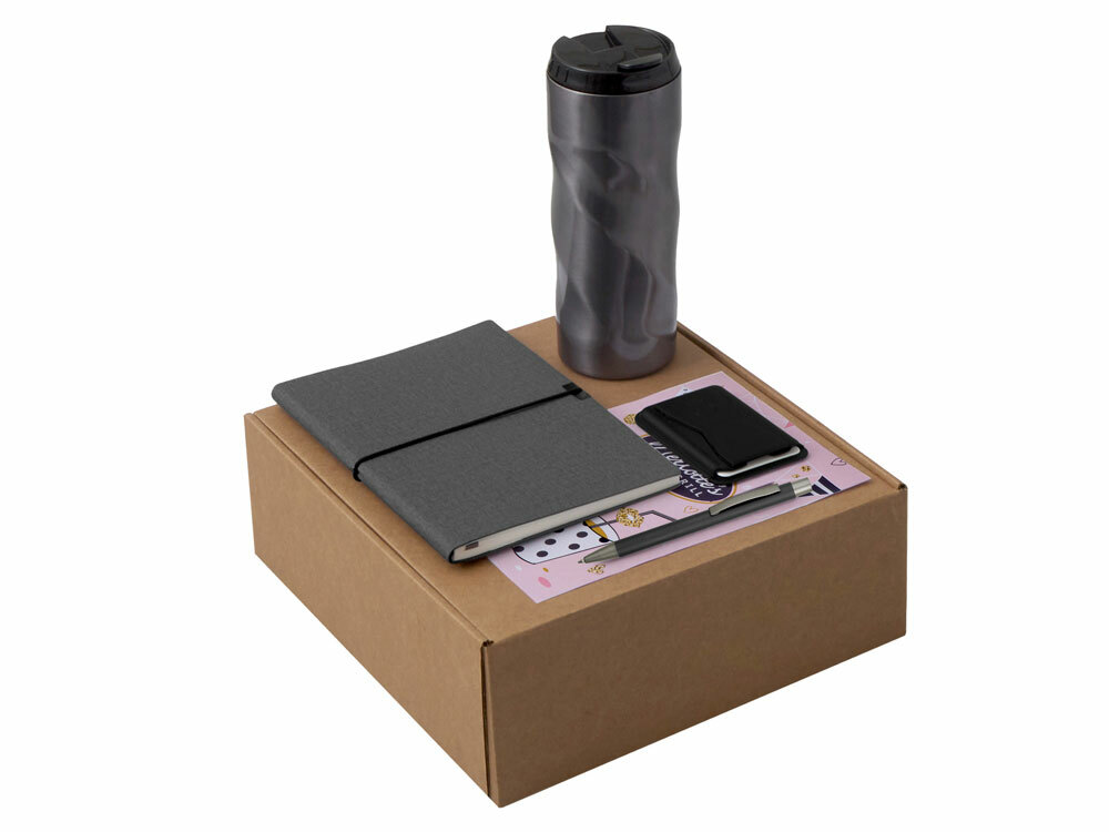 Подарочный набор "Firm", серый