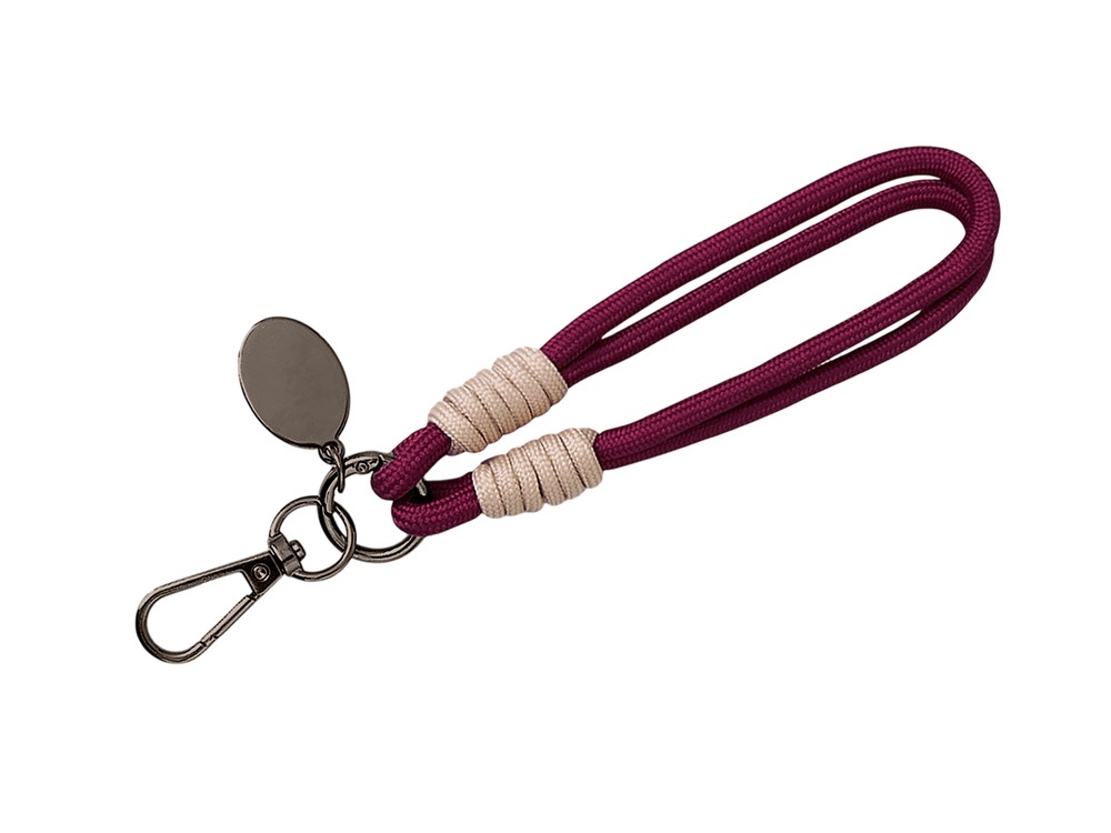 Брелок-браслет "Bohemian", бургунди