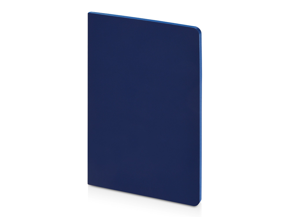 Бизнес-тетрадь А5 &quot;Pragmatic Contrast&quot;, 40 листов в клетку, темно-синий с синим срезом