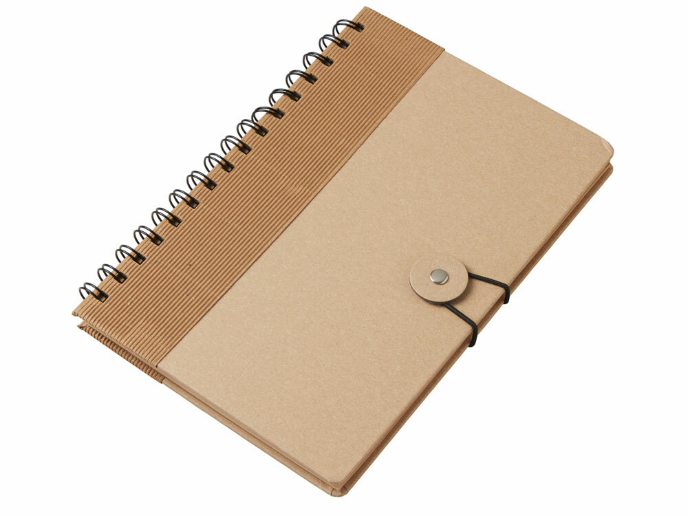 Крафтовый блокнот А5 в твердой обложке &quot;Saharan Cypress&quot;, 80 листов 70 гр/м2 бумаги, натуральный