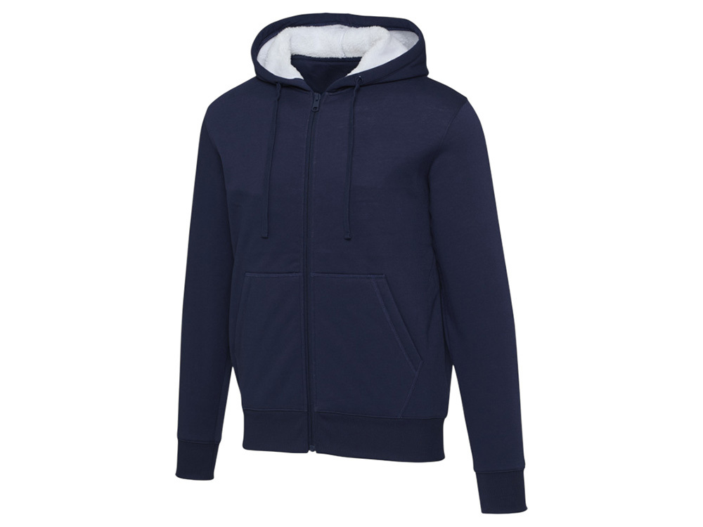 Natron толстовка из шерпы на полноразмерной молнии, темно-синий