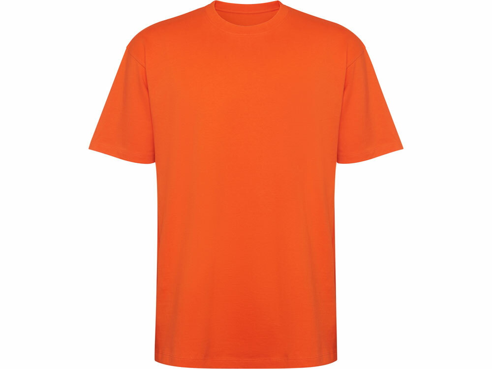 Футболка оверсайз «Bull» унисекс, огненно-оранжевый