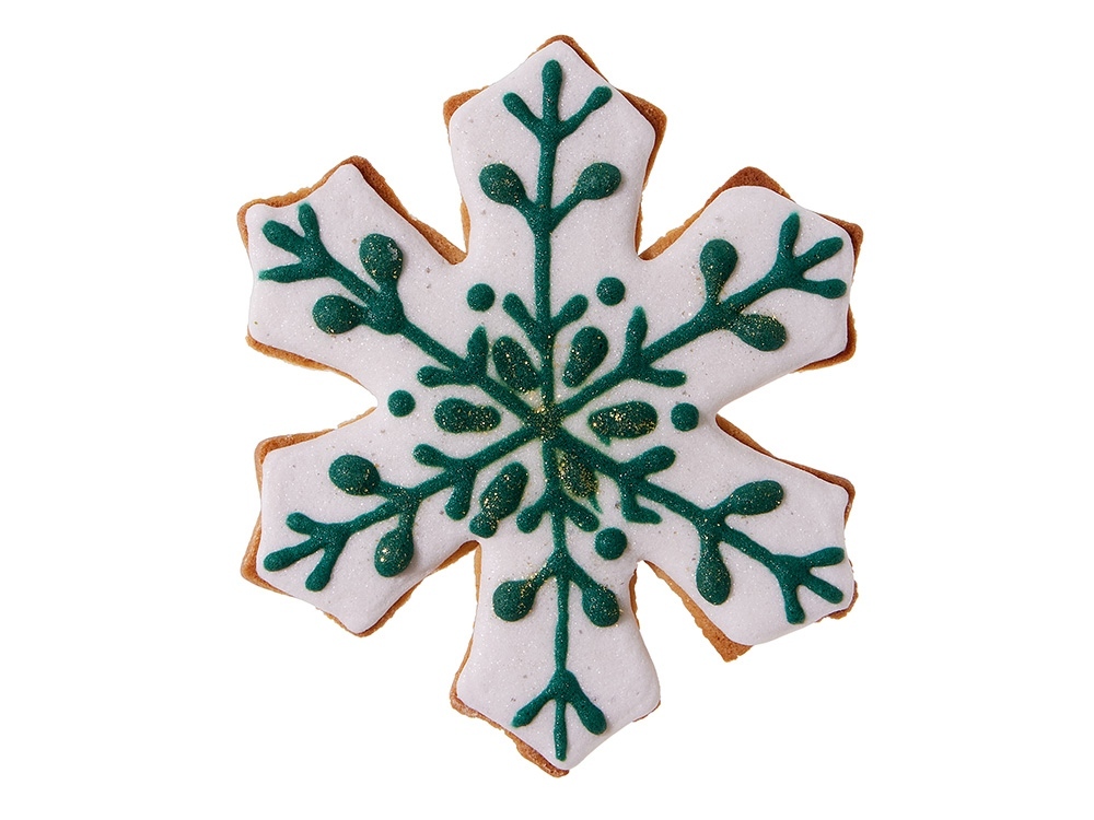 Пряник имбирный "Снежинка"