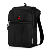 Сумка WENGER BC First для ношения через плечо,чёрный, 100% полиэстер, 21х28х9 см, 4 л