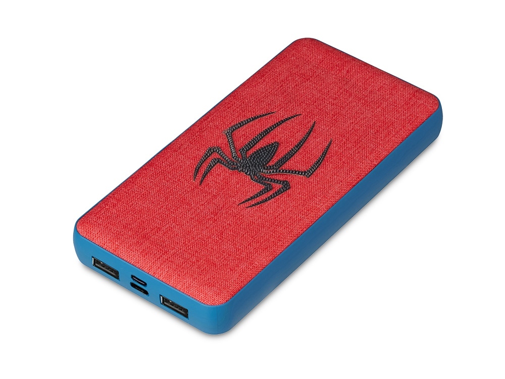 Портативное зарядное устройство с возможностью полноцветной печати на ткани и нанесения силиконового лого по индивидуальному дизайну клиента