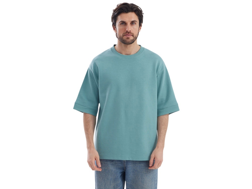 Футболка «Gamma.01» мужская, припыленно-бирюзовый