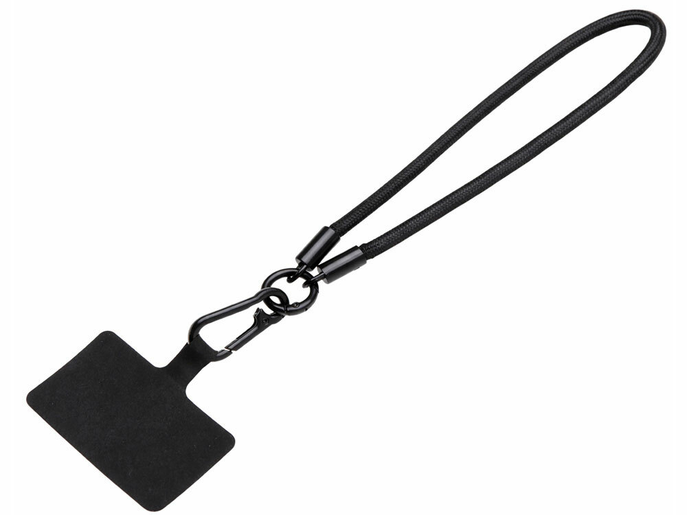 Ремешок на руку для телефона «Бэнди», черный