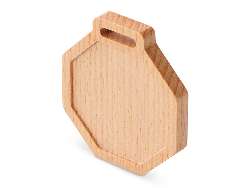 Медаль из бука "Octagon", ромб