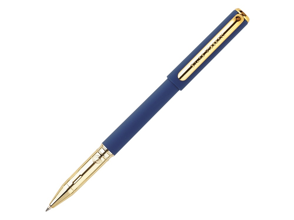 Ручка пластиковая шариковая "Parliament", 0,7 мм, синие чернила, темно-синий/золотистый