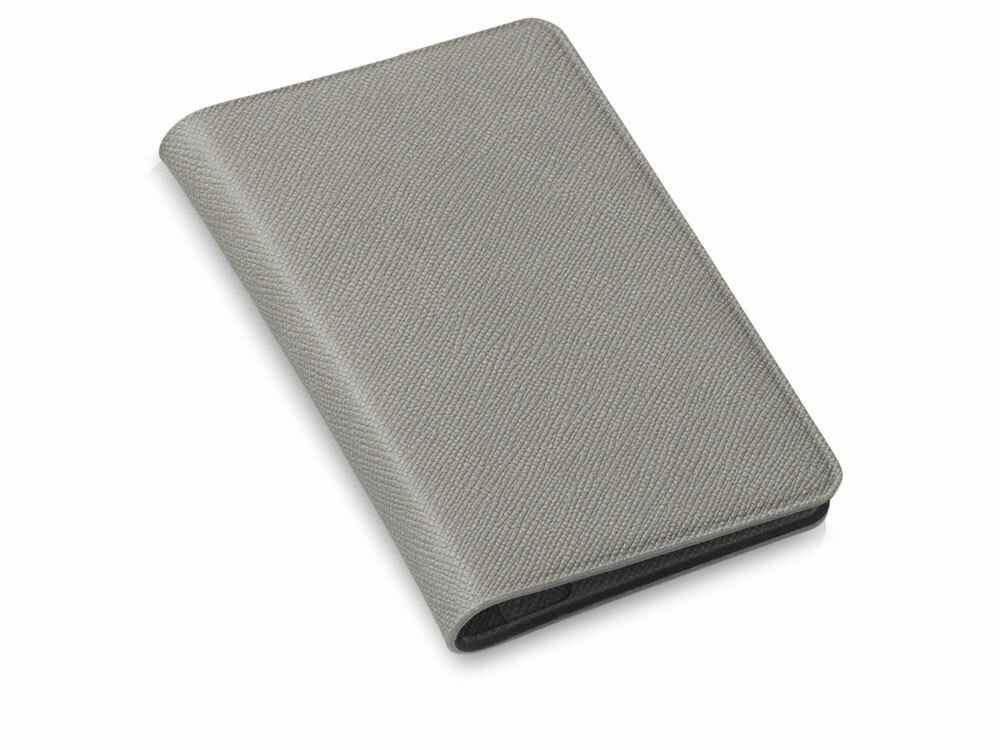 Футляр-книжка на 4-е карты с RFID &quot;Favor&quot;, серый