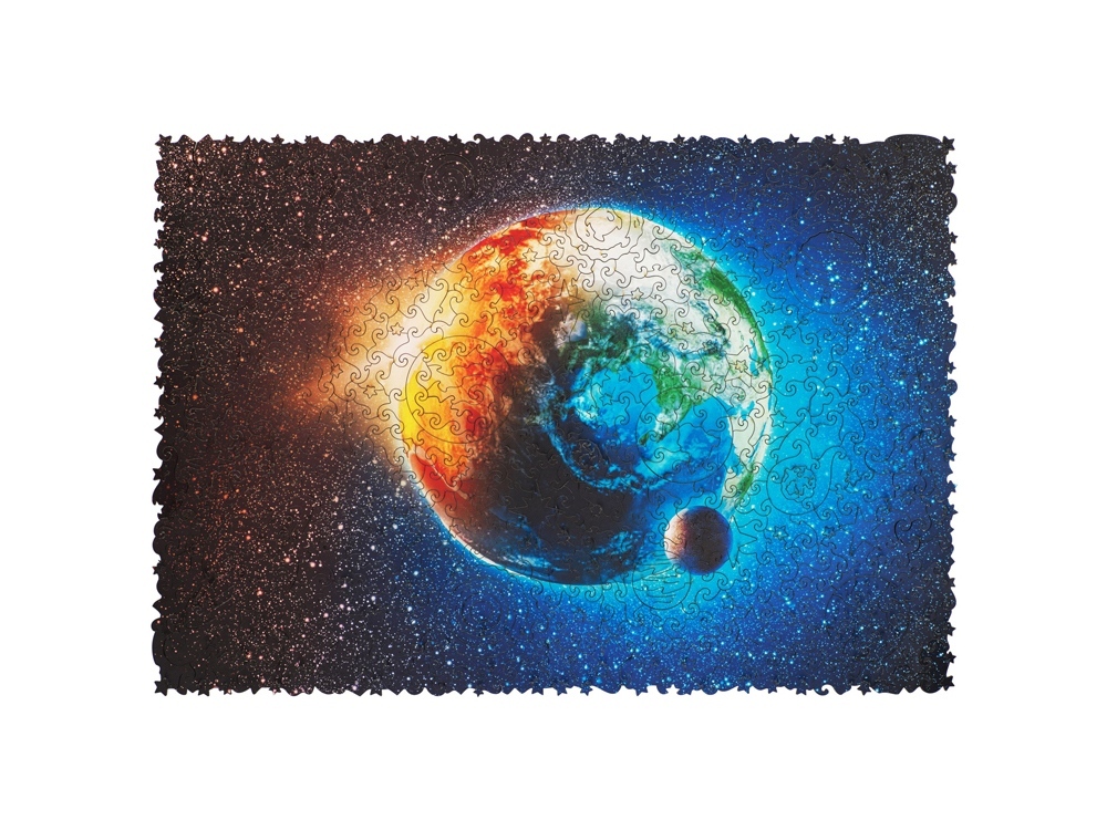 Деревянный пазл &quot;Earth&quot;