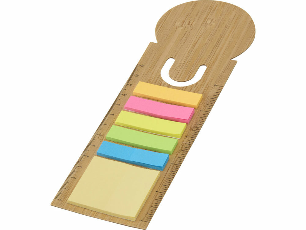 Frei закладка со стикерами, натуральный