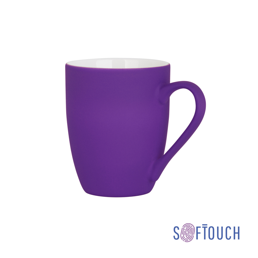 Кружка &quot;Trend&quot;, покрытие soft touch фиолетовый