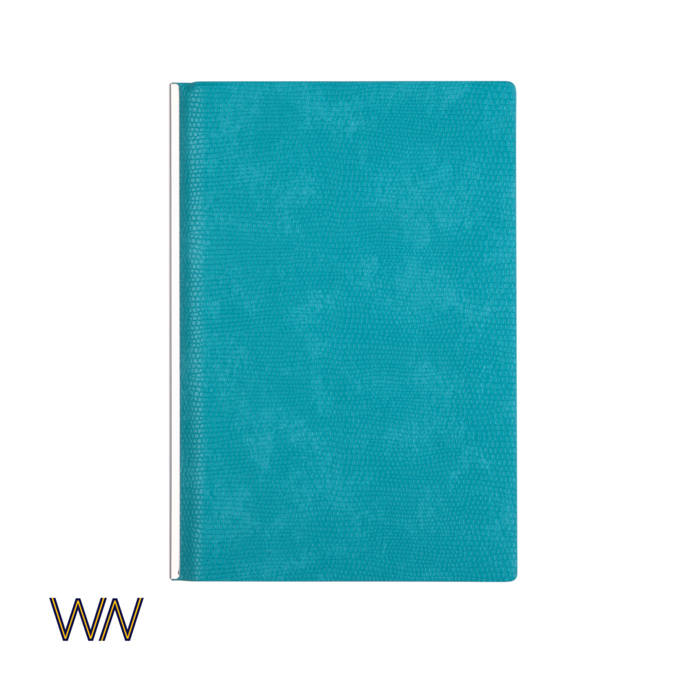 Блокнот &quot;Венеция&quot;, А5, гибкая обложка бирюзовый