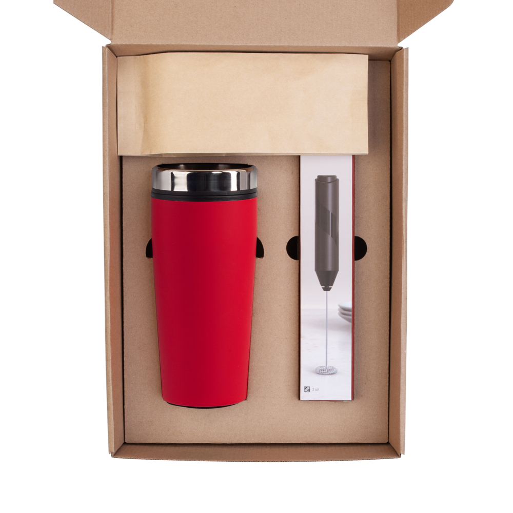 Набор "Макиато" красный