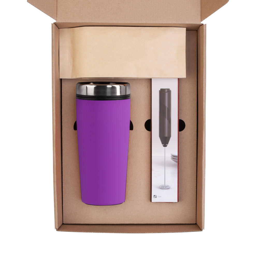 Набор "Макиато" фиолетовый