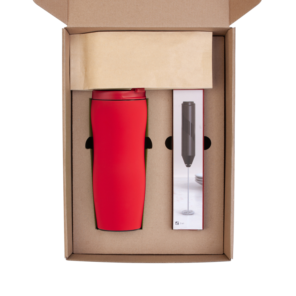 Набор "Латте" красный