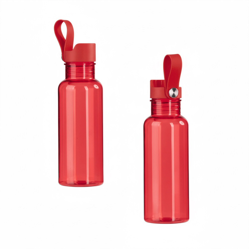 Бутылка для воды "Ариэль" 600 мл красный