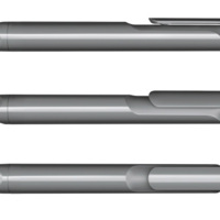 Шариковая ручка Senator "Evoxx Polished Recycled" (Темно-серый)